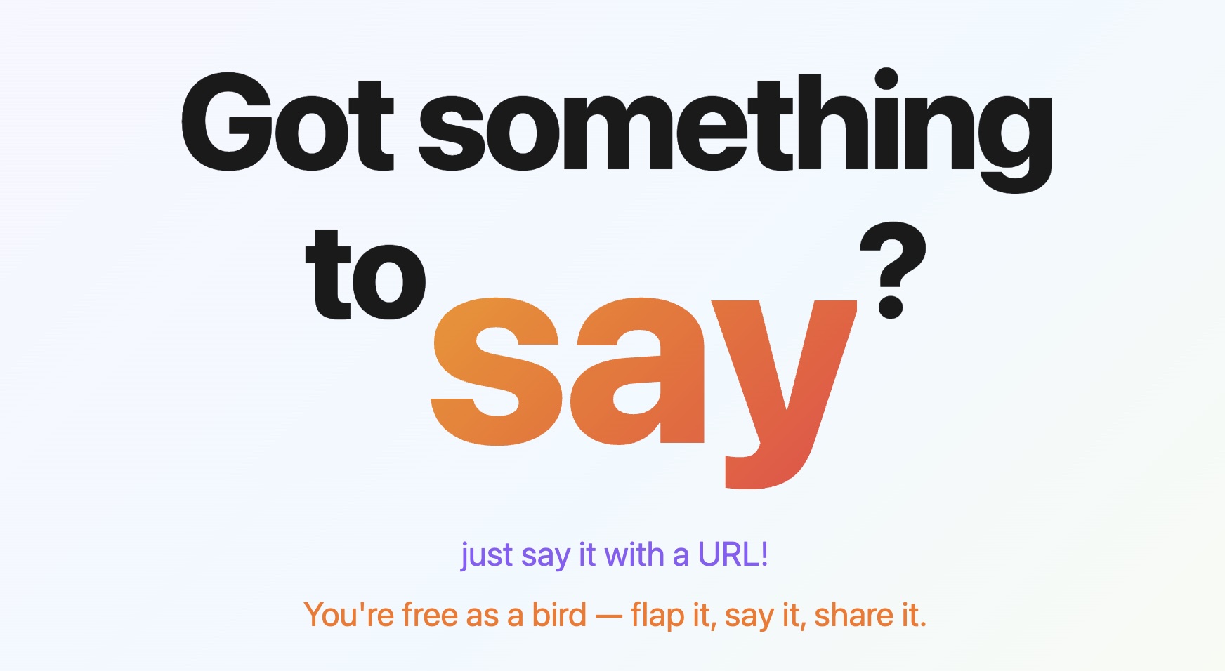 Say it with Love